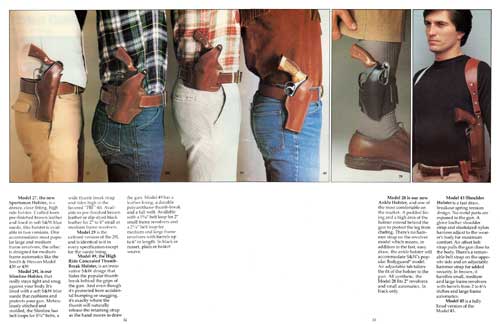 Smith & Wesson Leather Handgun Holsters (1982) 