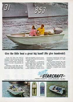 1968 Starcraft Explorer TR 15 and Seasport TR 15