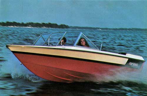 The Starcraft 16 Foot American O.B. Runabout - 1972