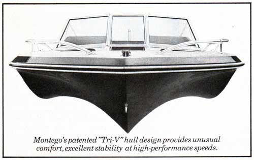Montego's Patented Tri-V Hull Design