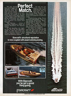 Starcraft Powerboat Magazine Award for Product Excellence (1978)