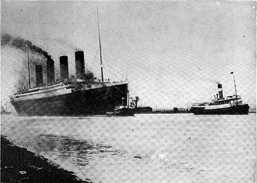 The Titanic Was Lost at Sea on April 15, 1912.