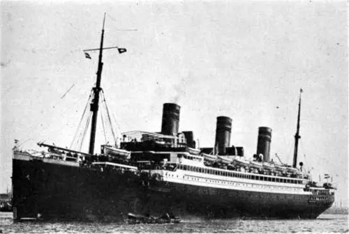 View of the SS Reliance of the United American Lines