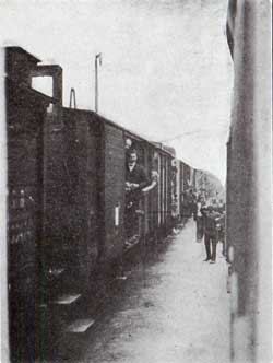 Austrian Train During the Mobiliizations