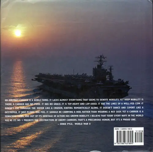 Back Cover - Fly Navy: Naval Aviators and Carrier Aviation, a History