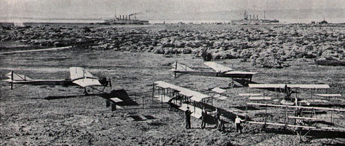 Field at what is now NAS North Island looked like this in 1911 when flyers began to set up camp.