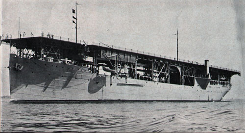 NAVY's FIRST CARRIER — USS Langley (CV 1)