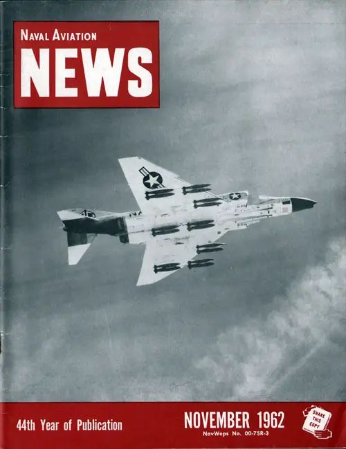 November 1962 Naval Aviation News Magazine