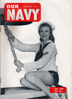 1 September 1959 Issue of Our Navy Magazine
