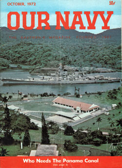 October 1972 Issue of Our Navy Magazine