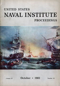 October 1961 Proceedings Magazine: United States Naval Institute 
