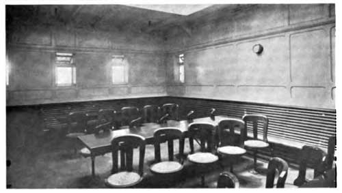 Third Class Smoking Room on the SS Gothland
