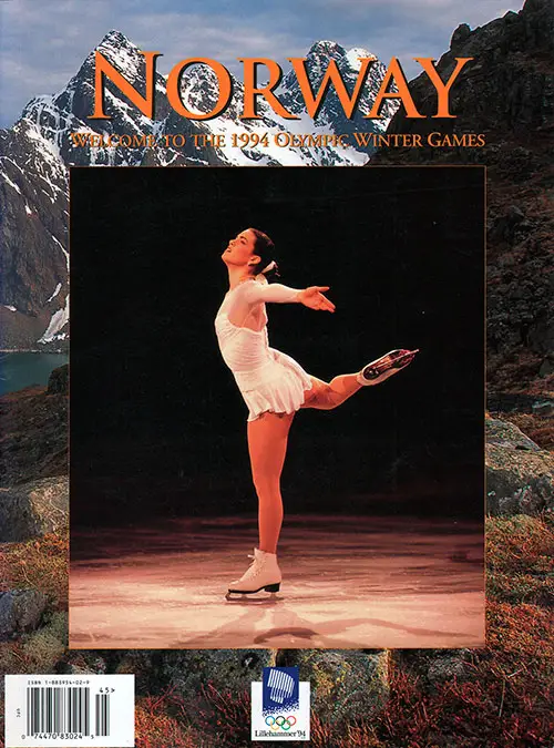 Front Cover - Norway: Welcome To The 1994 Olympic Winter Games 