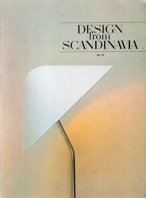Front Cover - Design from Scandinavia, No. 12