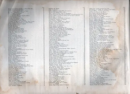 List of Illustrations, Page 2