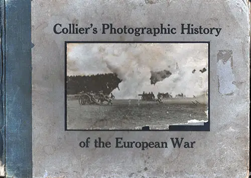 Front Cover of Collier's Photographic History of the European War