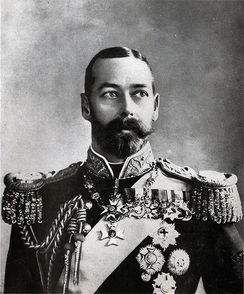 King George V Portrait Photo ca 1916