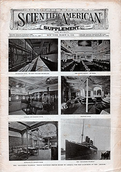Front Cover - Scientific American Supplement, 15 March 1902