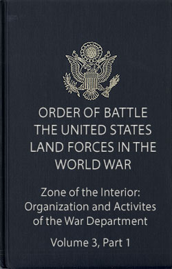 Volume 3 Part 1 Organization and Activities of the War Department