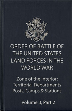 Volume 3 Part 2 Territorial Departments Tactical Organizations