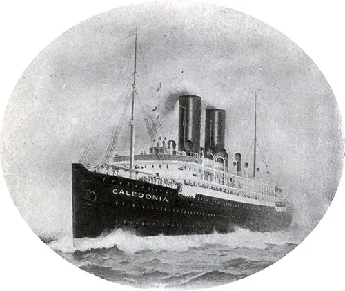 The Steamship Caledonia of the Anchor Line