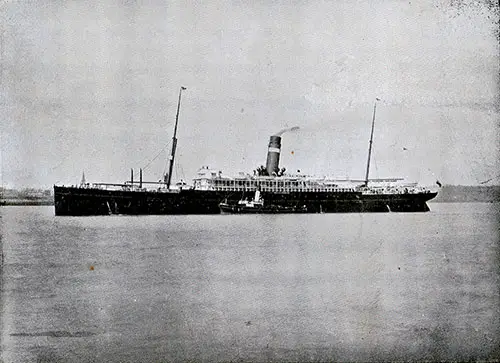 SS Canada (1896), Twin-Screw Steamship of the Dominion Line.