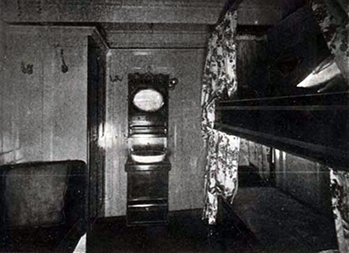 First Cabin Stateroom on the SS New England.
