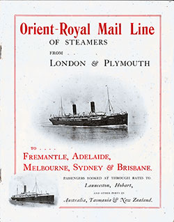 Orient Line Archival Collection
