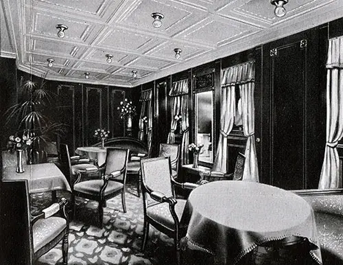 First Cabin Ladies' Saloon.