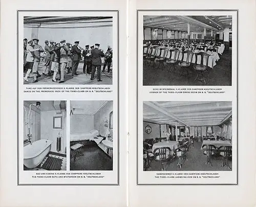 Scenes of the Third Class on the SS Deutschland