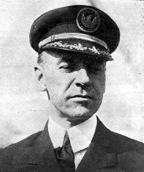 Captain Herbert Hartley, Commander of the SS Leviathan.