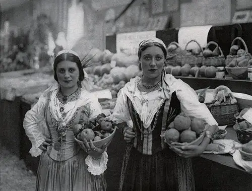 Fruit Maidens of Rome.