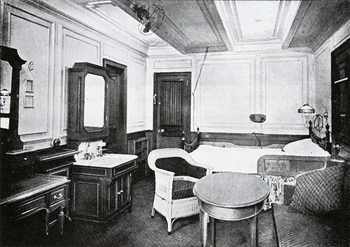 Fig. 100: Special First Class Stateroom, B-63.