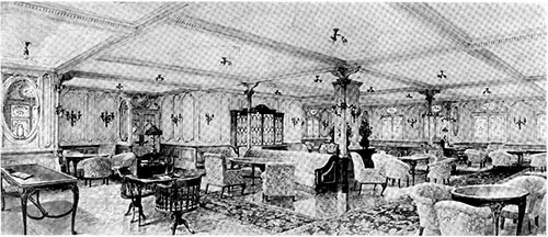 The First Class Lounge.