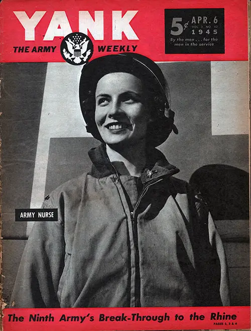 Front Cover - YANK Magazine, World War II, 6 April 1945