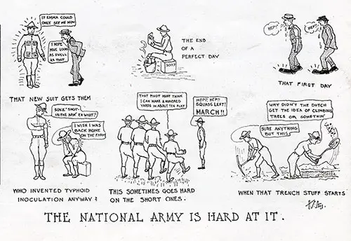 The National Army is Hard At It.