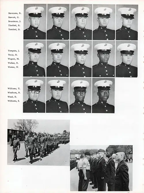 Platoon 1976-305 MCRD Parris Island Recruits, Page 4.