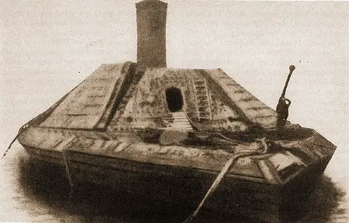 The Confederate Ram Albemarle, Sunk by Another Revolutionary Weapon, the Torpedo.
