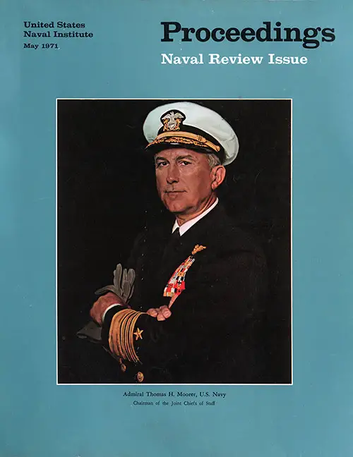 Front Cover, U. S. Naval Institute Proceedings, Volume 97/5/819, May 1971.