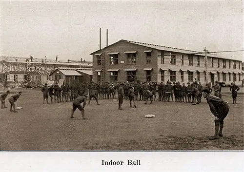 Baseball Played among the Soldiers Is Always an Enjoyable Recreation.