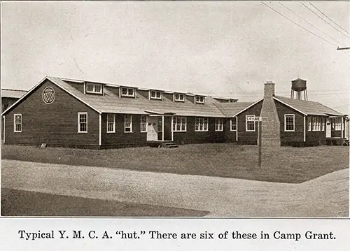 Typical YMCA Hut. There Are Six of These in Camp Grant.