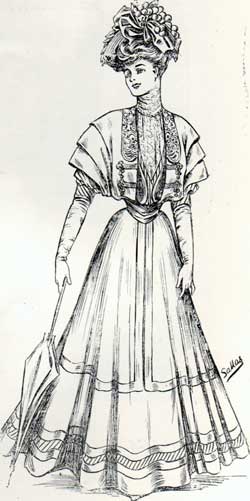 Sketch 1: The World of Dress - Women's Fashions - 1907