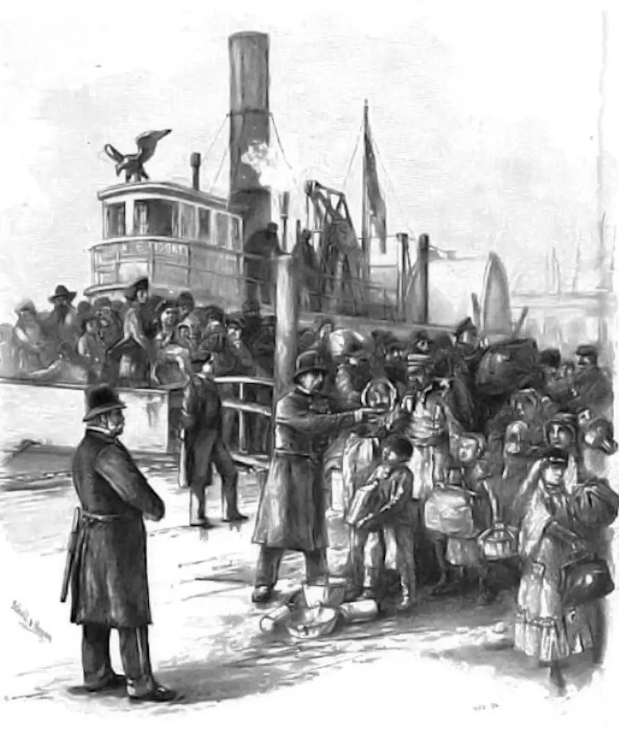 Irish Immigrants Coming to America