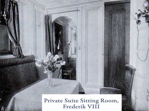 Private Suite Sitting Room, Frederik VIII 