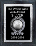 World Wide Web Silver Award 2003-2004
