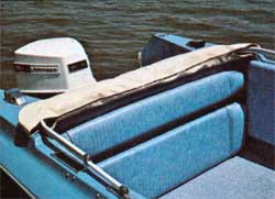 Full top-side-aft canvas - 1973 Duo Boats