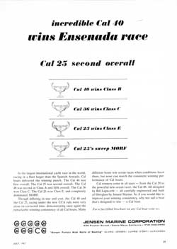 1967 Incredible CAL 40 Yacht wins Ensenada Race