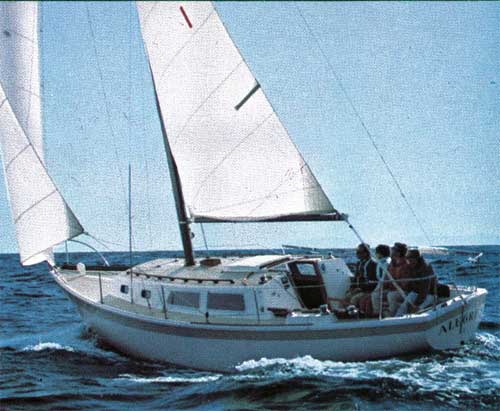 Crusing With Fiiends on a Cal 34