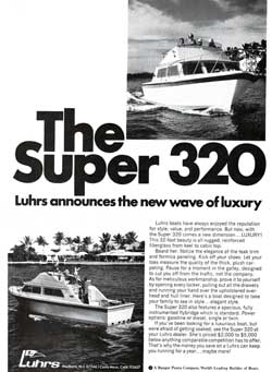 The Super 320 Yacht - Luhrs annonces the new wave of luxury.