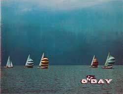 1967 O'Day Sailboat Brochure Cover